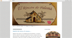 Desktop Screenshot of elrincondepaloma.com